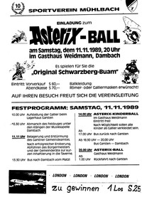 Asterixball Plakat